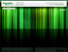 Tablet Screenshot of novinky.schneider-electric.cz